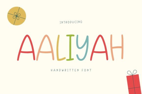 Aaliyah: A Handwritten Font for Authentic Campaigns