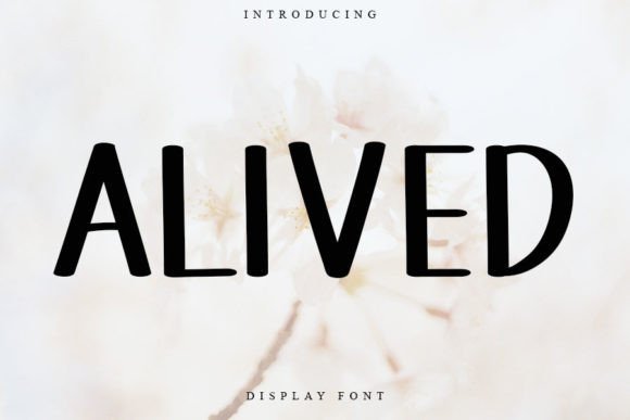 Alived: A Handwritten Font That Adds Luxury to Handmade Designs