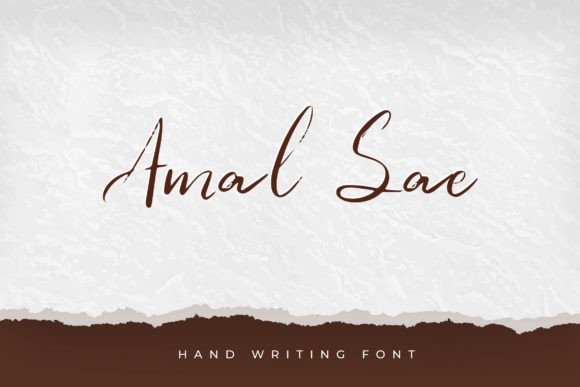 Amal Sae: A Designer’s Go-To Script Font for Elegant Branding