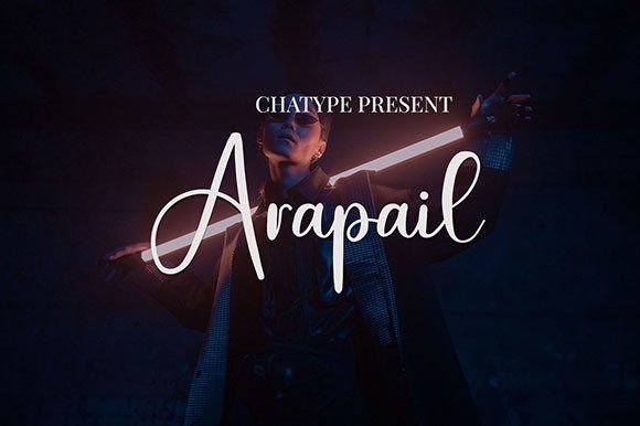 Arapail: A Neat Handwritten Font for Modern Web Design