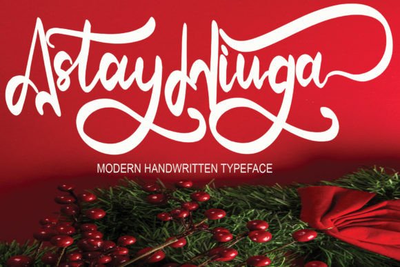 Astay Hiuga: A Handwritten Font for Modern Campaigns