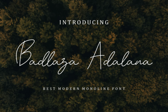 Badlaza Adalana: The Handwritten Font for Bold Brands