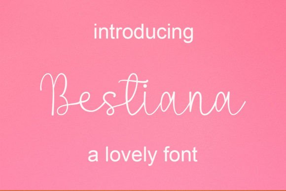 Bestiana: A Handwritten Font for Modern Web Design
