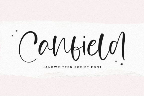 Canfiled: The Elegant Handwritten Font for Your Brand