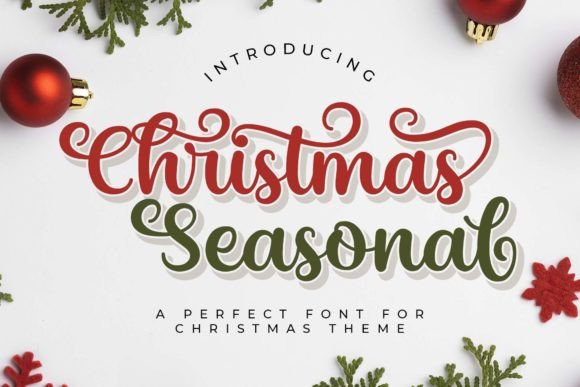 Christmas Seasonal Font: A Maker’s Guide to Elegant Holiday Typography