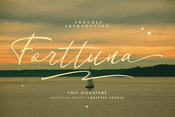 Elevate Your Craft with the Forttuna Script Font