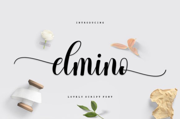 Elmino: The Elegant Script Font for Your Brand