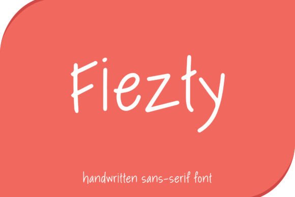 Fiezty: A Clean, Expressive Handwritten Font for Modern Editorial Design