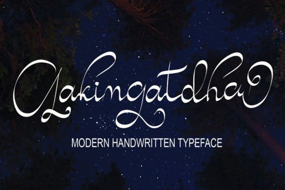 Gakimgatdha: A Handwritten Script Font for Branding