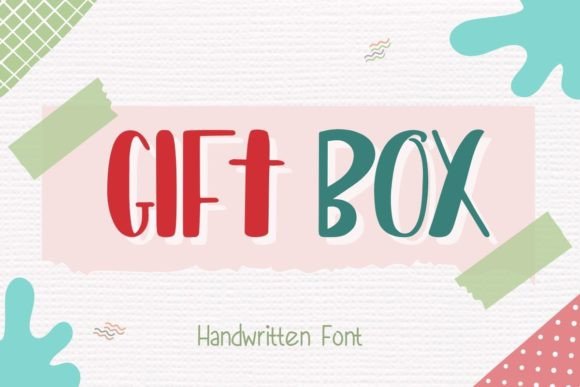 Gift Box: A Friendly Handwritten Font for Small Business