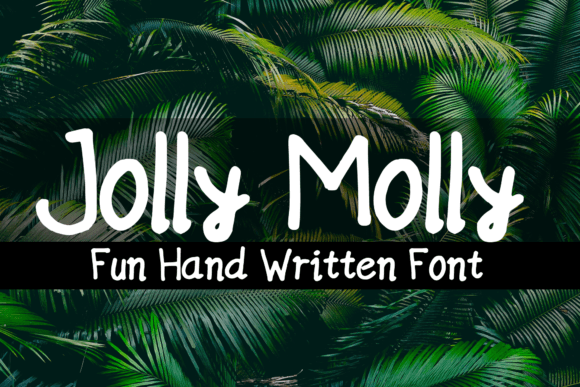 Jolly Molly: A Playful Handwritten Font for Web Design