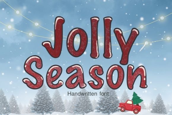 Jolly Season: A Playful Display Font for Web Design