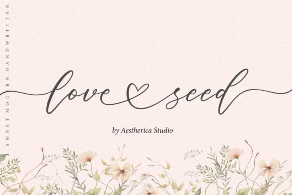Love Seed: A Script Font for Scroll-Stopping Brand Content
