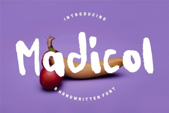 Madicol: A Bold Handwritten Font That Elevates Branding Projects