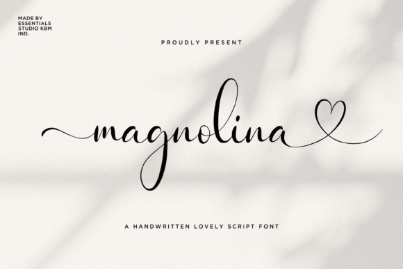 Magnolina: A Dazzling Script Font for Web Design