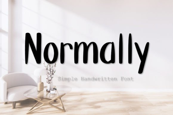Normally: A Handwritten Font That Brings Personality to Web Design