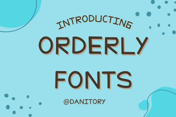 Orderly: A Whimsical Handwritten Font for Crafters