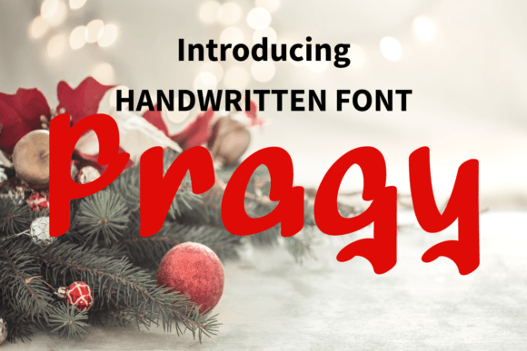 Pragy: A Whimsical Handwritten Font for Web Designers and Digital Creators
