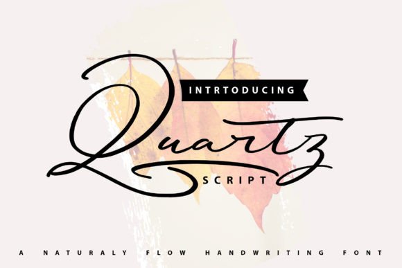 Quartz: The Elegant Handwritten Font for Your Brand