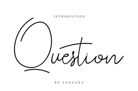 Question Font: A Designer’s Journey Through a Real Branding Project