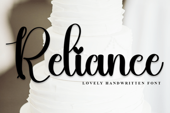 Reliance: A Handwritten Font for Crafters