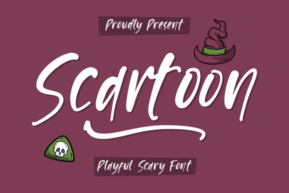 Scartoon: A Playful Scary Font for Editorial Design