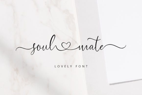 Soul and Mate: A Handwritten Font for Brand Identity