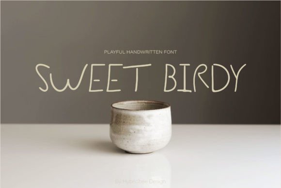 Sweet Birdy: A Playful Handwritten Font for Crafters & Makers