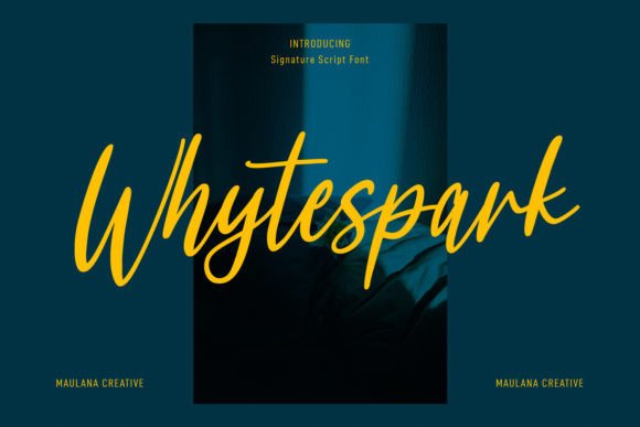 Whytespark: A Handwritten Font for Authentic Branding