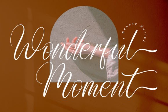 Wonderful Moment: A Dazzling Script Font for Modern Branding
